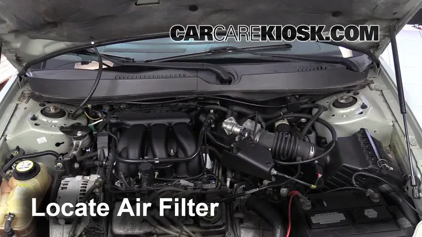 2005 Mercury Sable GS 3.0L V6 Sedan Air Filter (Engine)